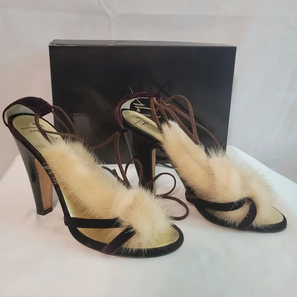 Giuseppe Zanotti | Shoes | Giuseppe Zanotti Vicini Mink Fur Ankle